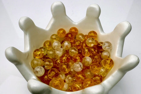 Bienenhonig gelbe Citrin Perlen
