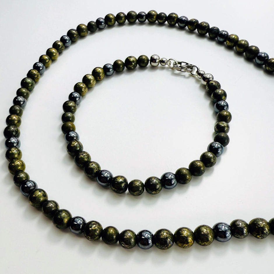 Ausdrucksstarker Unisex-Schmuck mit kräftiger Ausstrahlung aus Naturstein